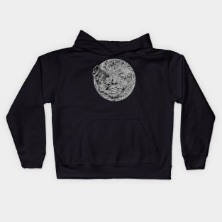 A Trip to the Moon Classic Film Kids Hoodie